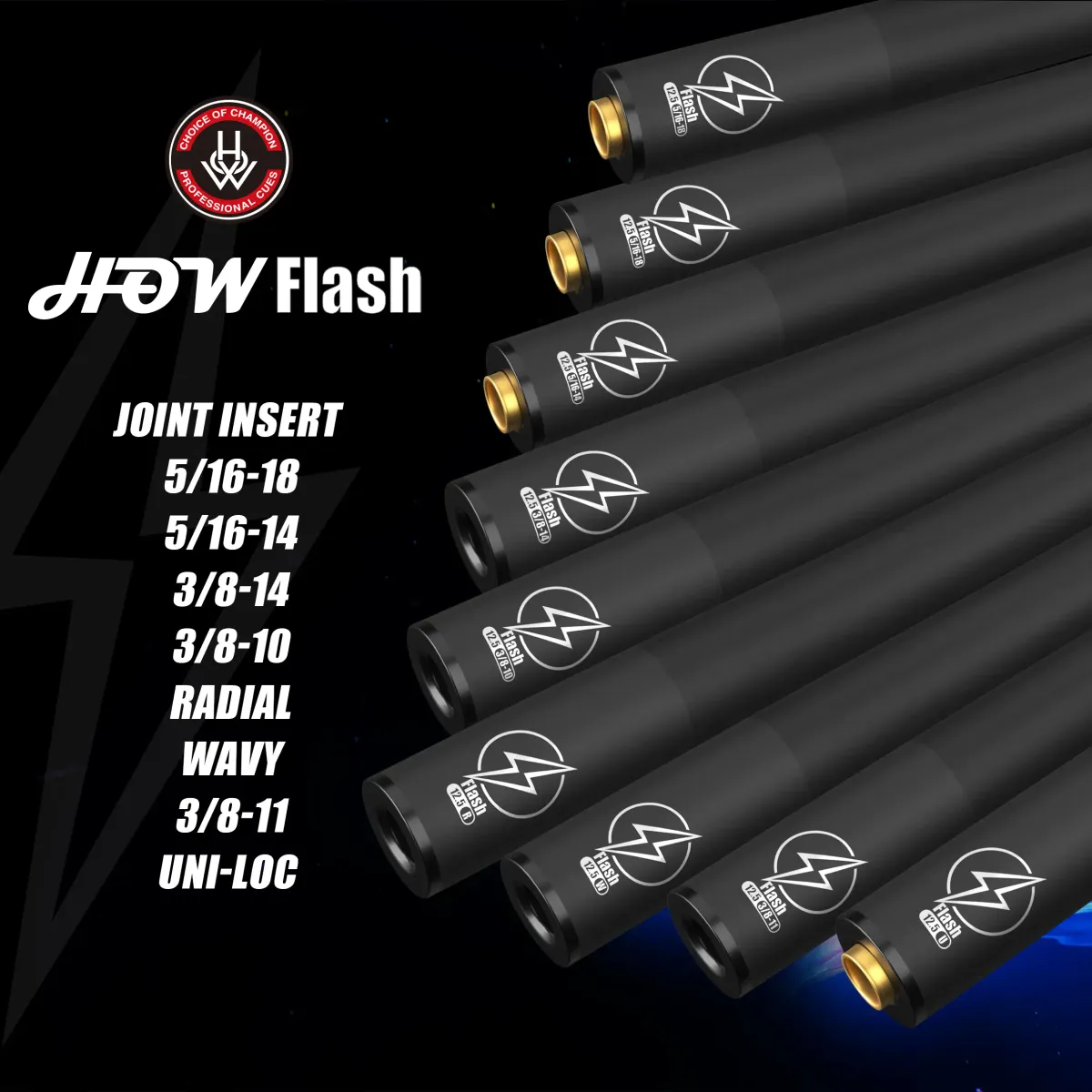 HOW Flash – hiilikuitushafti