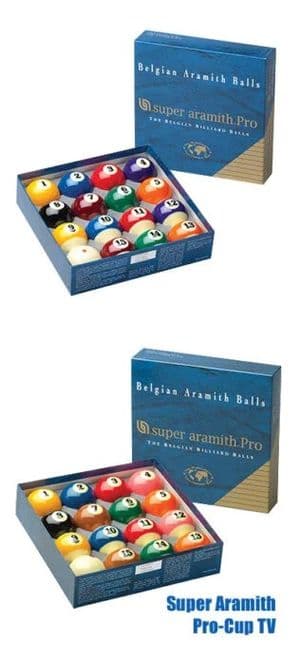 Aramith Super Aramith Pro -pallosetti