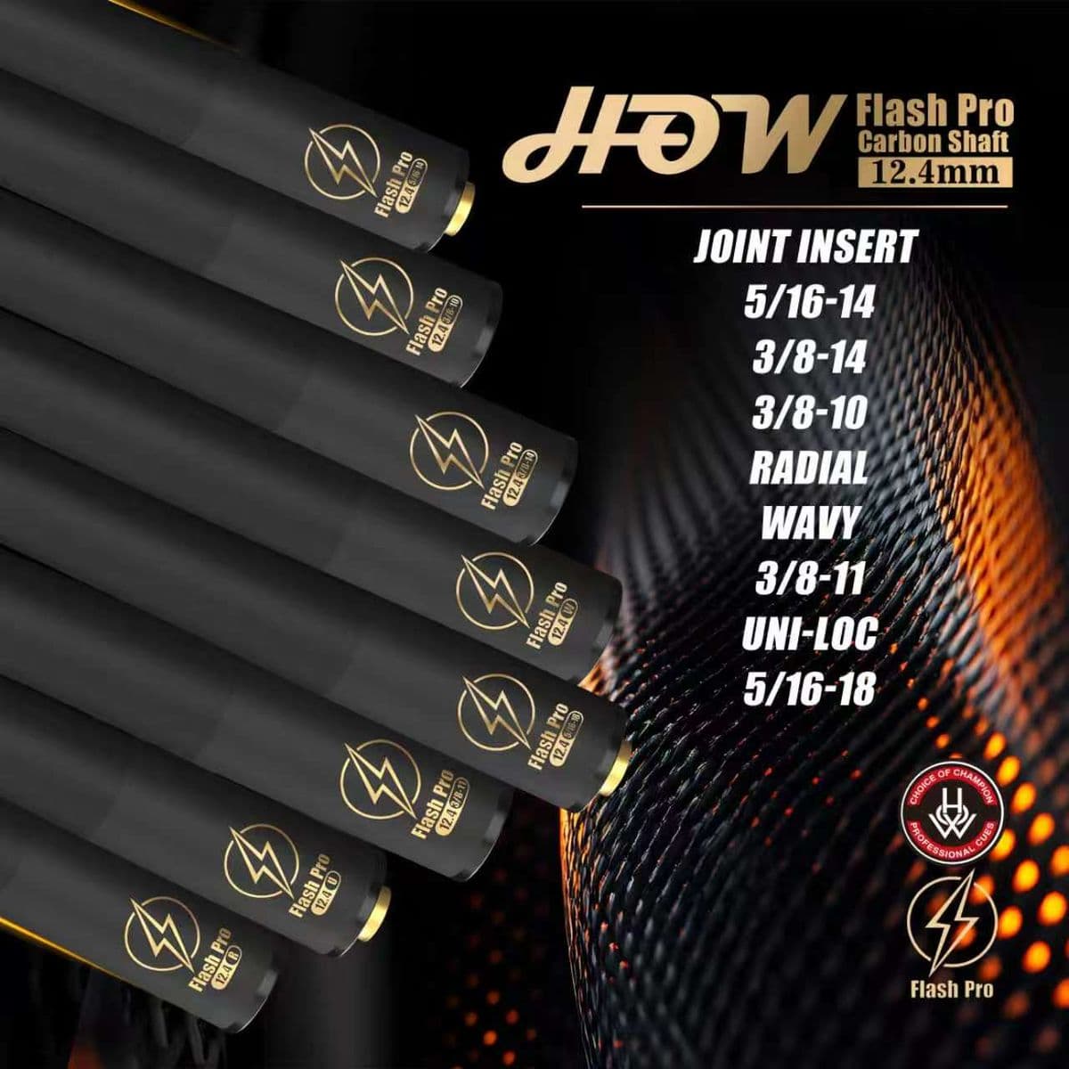 HOW Flash Pro Carbon – hiilikuitushafti