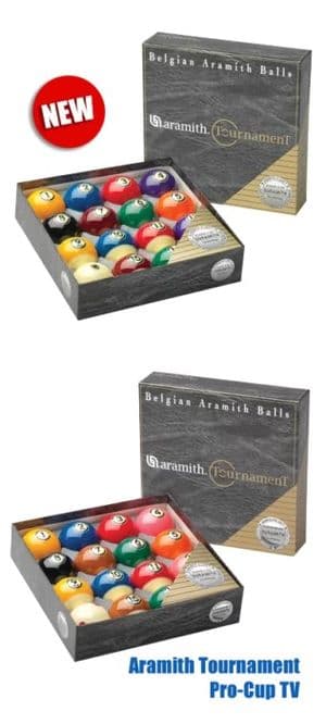 Aramith Tournament Duramith -pallosetti